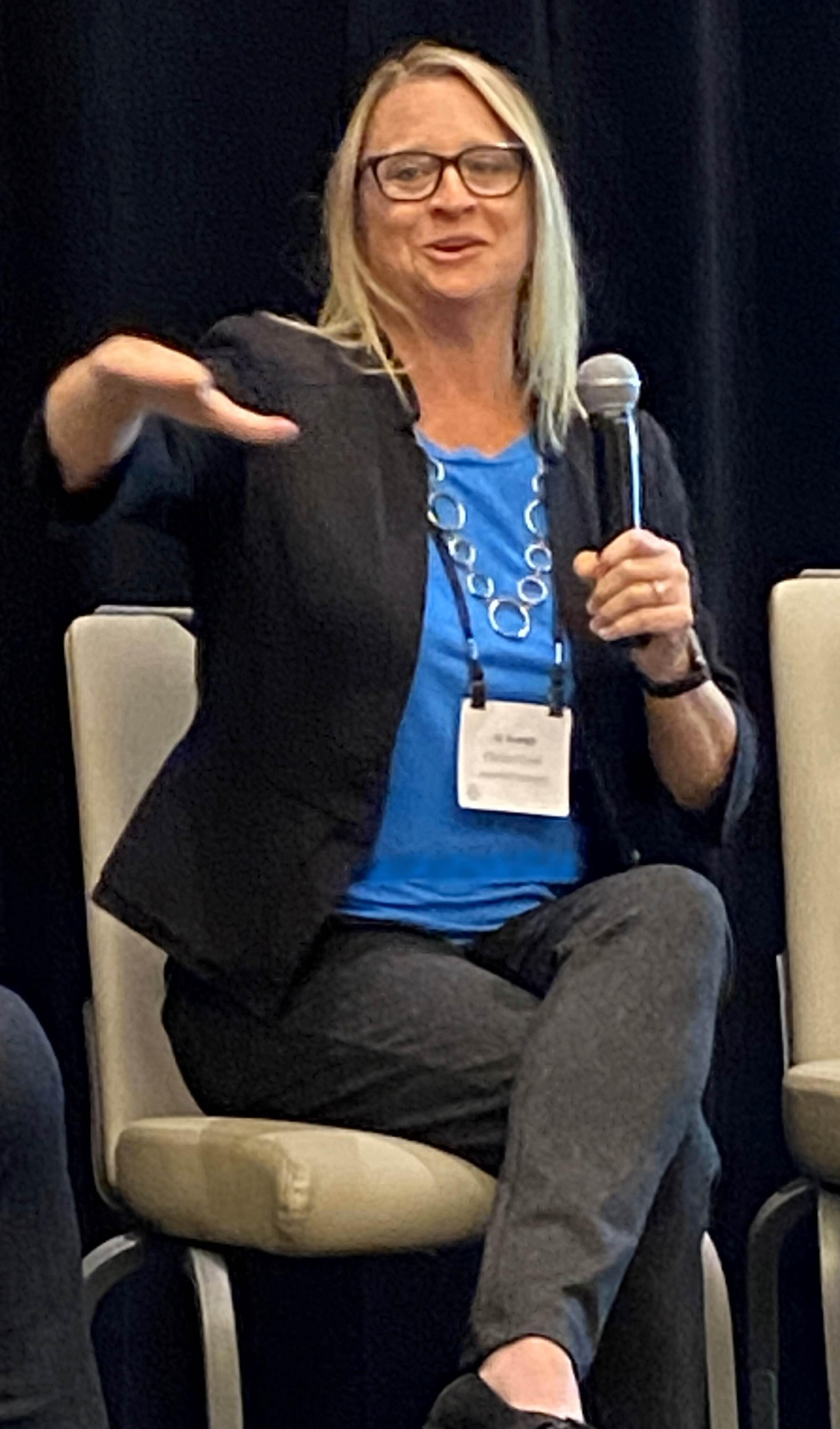 Christy Cook presenting at ReFED